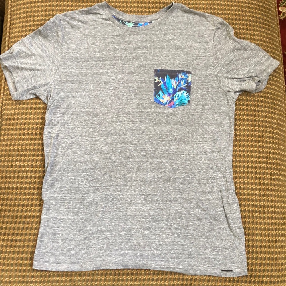 Men’s Large Gray On The Byas T-Shirt